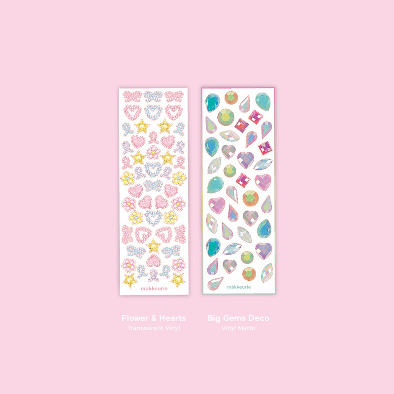 

Mini Gem Stickers Kiss Cut