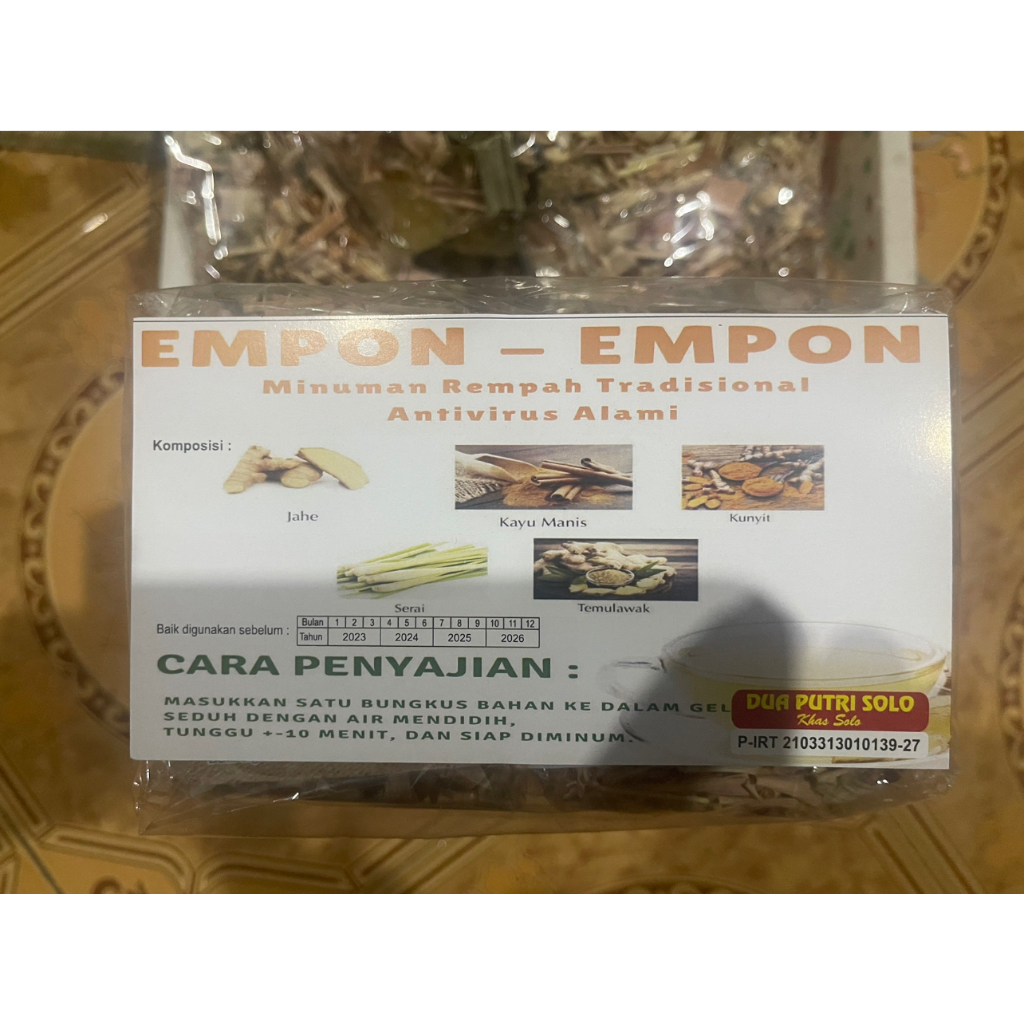 

EMPON EMPON minuman tradisional 10pcs