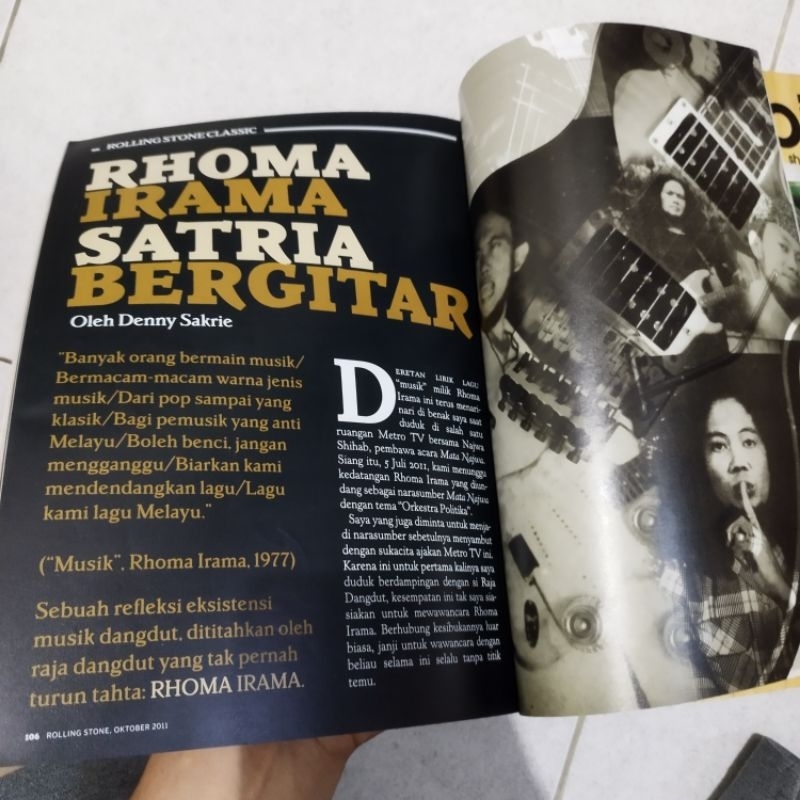 Artikel Rhoma Irama "Satria Bergitar", Pee Wee Gaskins, Pin up St. Loco
