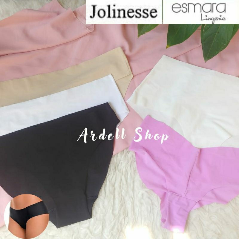 AE ESMARA JOLINESSE CELANA DALAM WANITA SEAMLESS SAMPLE MIX POLIS M L 2XL SPM