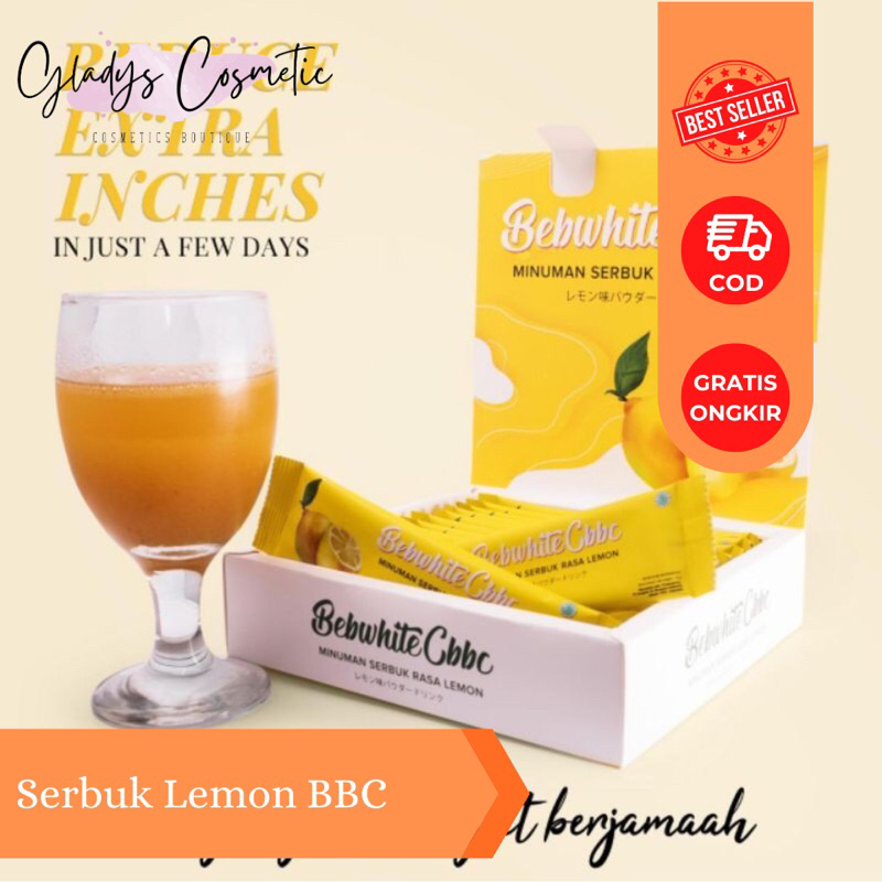 BPOM MINUMAN SERBUK LEMON / FIBER BBC / MINUMAN DIET