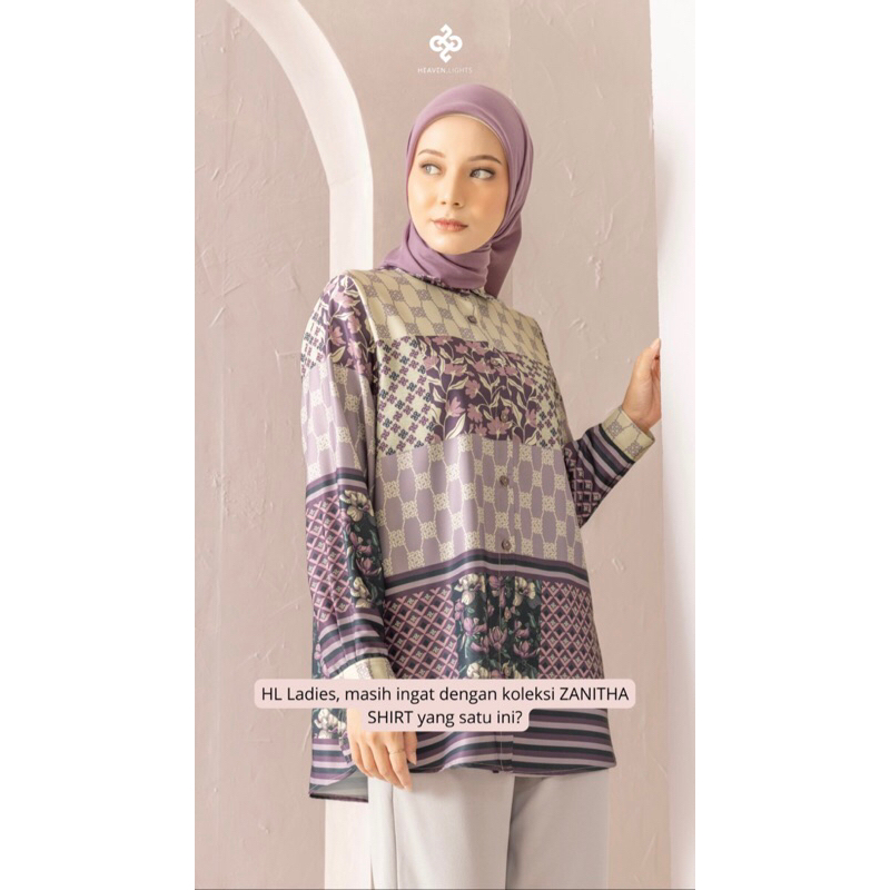ZANITHA SHIRT HEAVEN LIGHTS