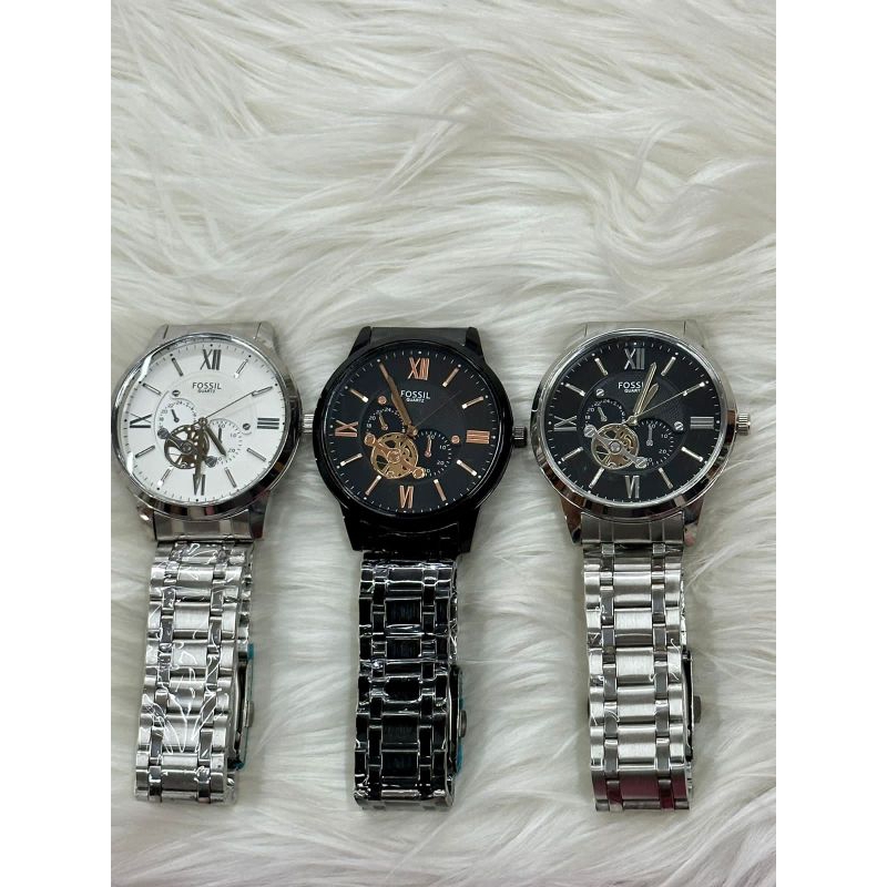 JAM TANGAN VIRAL RANTAI COWOK ANALOG