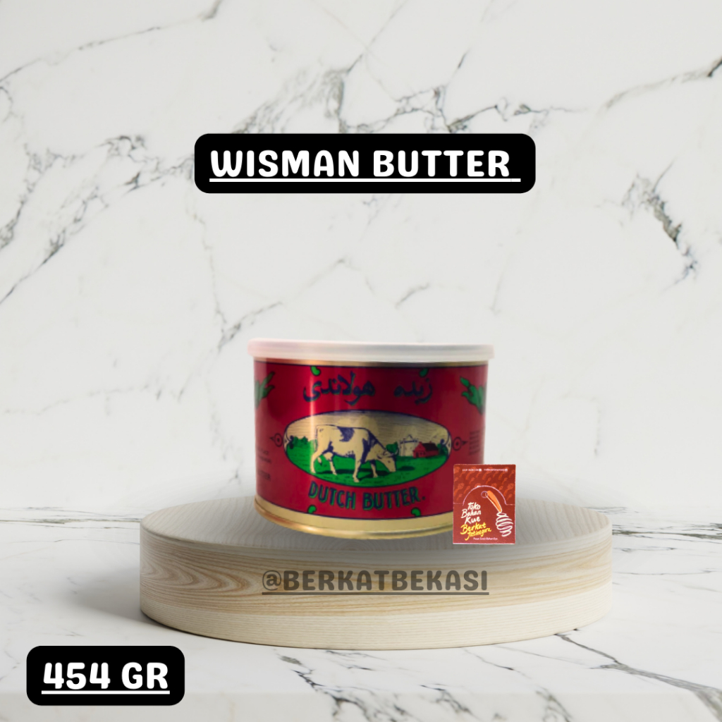

BUTTER WISMAN 454GR KARTONAN (24pc)