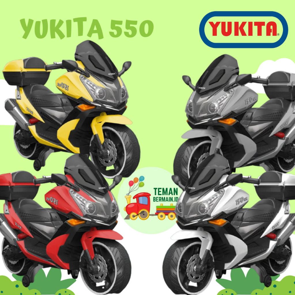 MAINAN MOTOR-MOTORAN AKI ANAK RCX YUKITA 550-MAENAN ANAK