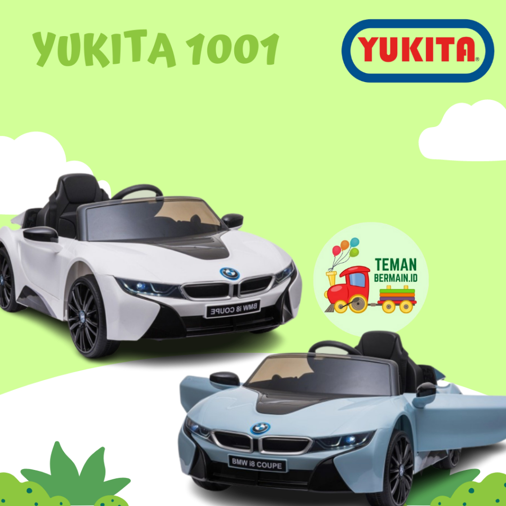 Mobil Aki Yukita 1001 BMW NON PAINT BMW LICENSED-Mobilan Aki Maenan