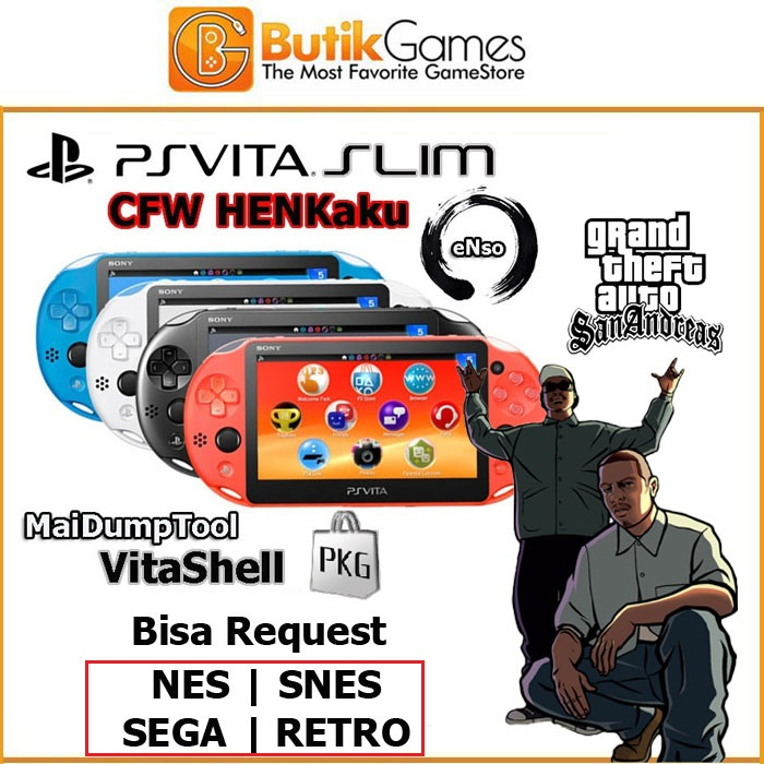 PS VITA PSVITA SLIM CFW Henkaku 128 GB