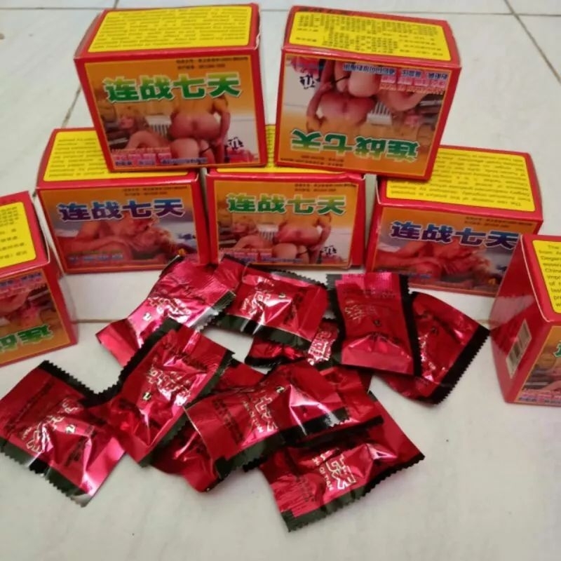 Lian Zhan qi Tian Asli 100% Original 1box isi 6 pil