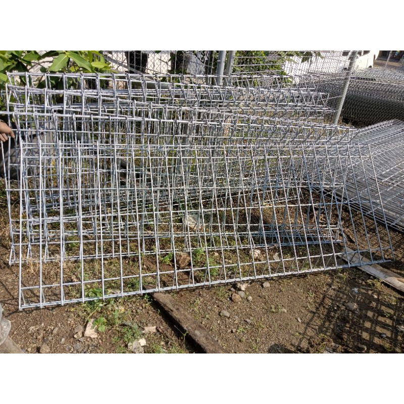 pagar brc hot dip galvanis tinggi 90 x diameter 8mm