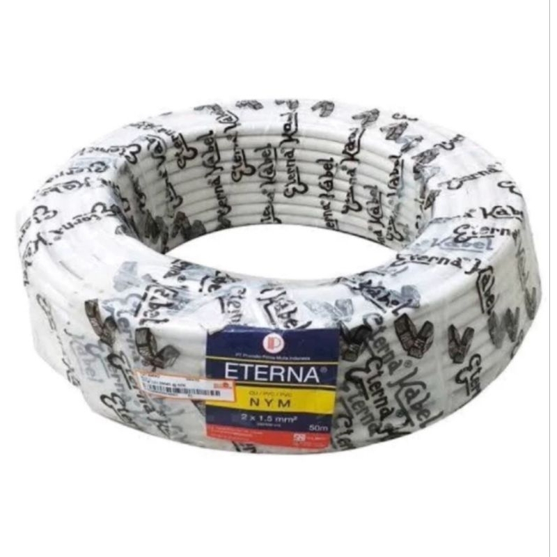 Kabel Eterna 2x1,5 per Meter