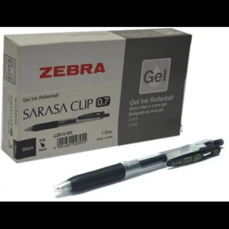 

1 Pack Pulpen Cat Air Zebra Sarasa Clip 05 Milky Ukuran Mata Pena : 0.5Mm