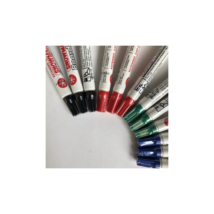 

Spidol Boardmarker Snowman Hitam, Merah, Biru, Hijau, Kuning (12pcs)