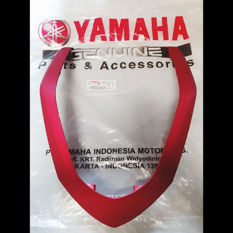 dasi u cover front alis nmax old merah maroon doff original Yamaha