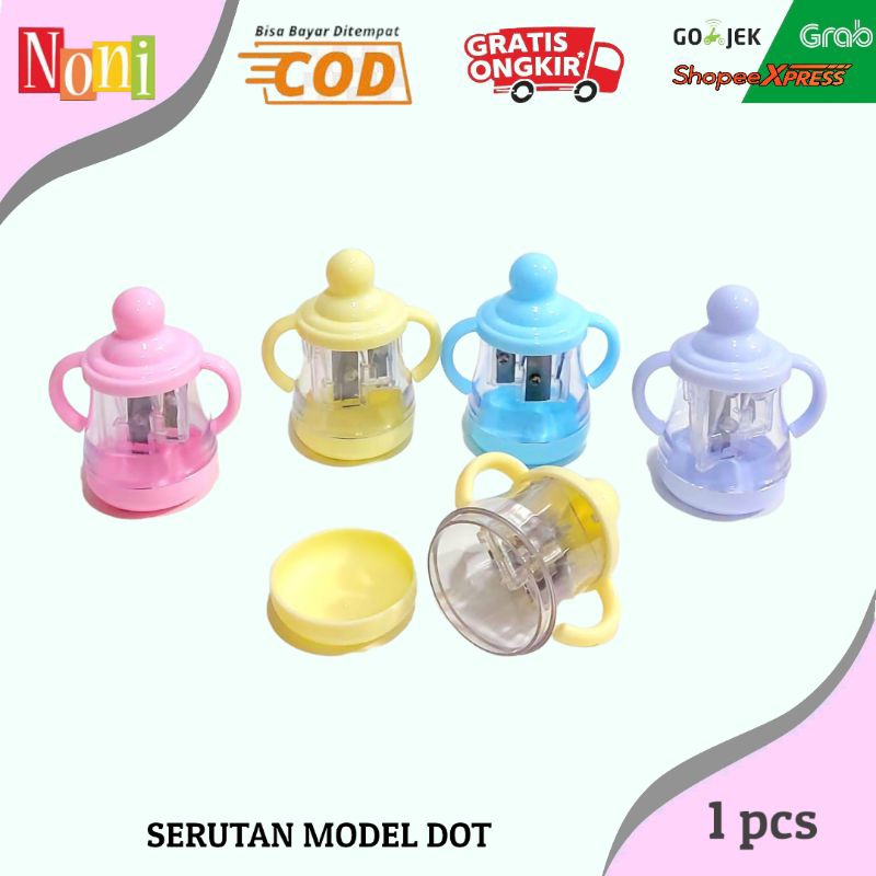 

Serutan rautan pensil mika motif teko Rice cooker satuan