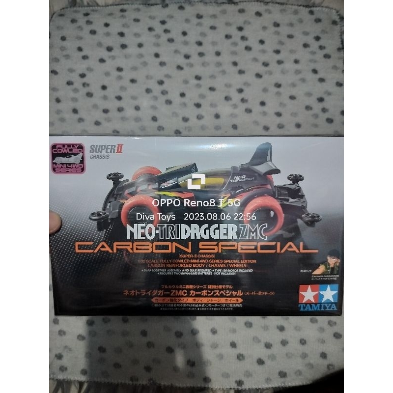 Tamiya 95508 Neo Tridager Tridagger Zmc Carbon Special ( Super 2 Chassis )