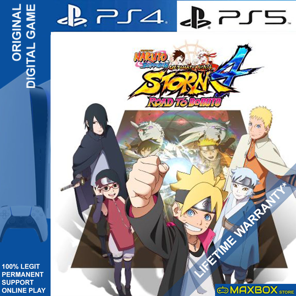 NARUTO ULTIMATE NINJA STORM 4 PS4 PS5 DIGITAL GAME