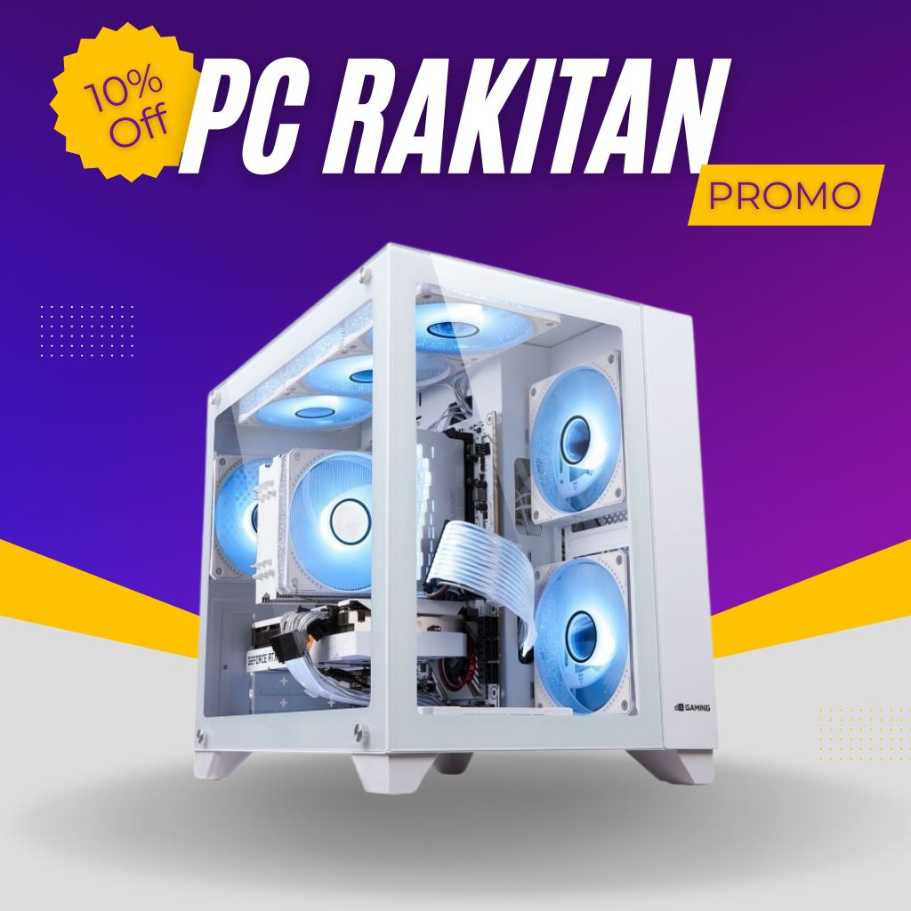 PC Rakitan Intel Core i9 Khusus Desain, Editing, Dan Gaming