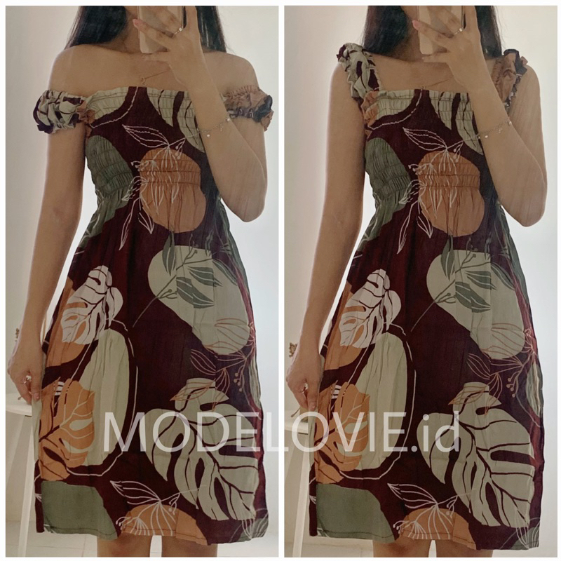 Dress korea / Dress Pantai Estetik / Home Dress Kekinian / Baju Santai Wanita / Dress bali / Ootd