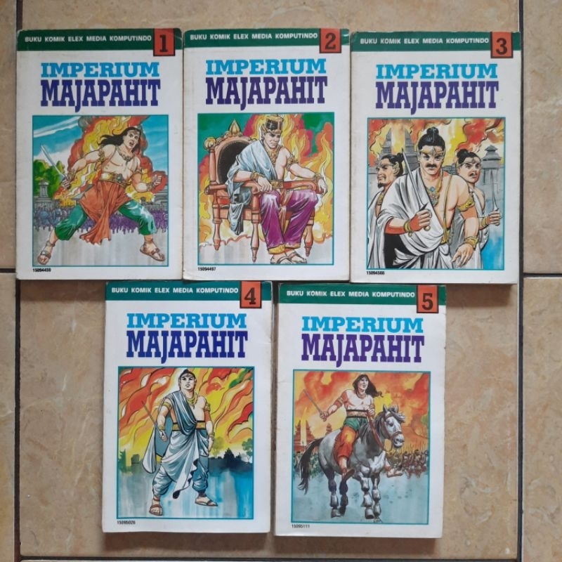 Komik Fullset Imperium Majapahit 1-5 Tamat Jan Mintaraga Elex Media Kolpri
