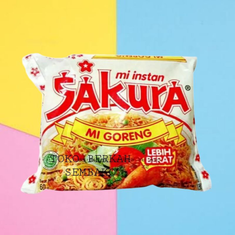 

Mi Sakura Goreng 60gr 1 BUNGKUS - Mie Instant