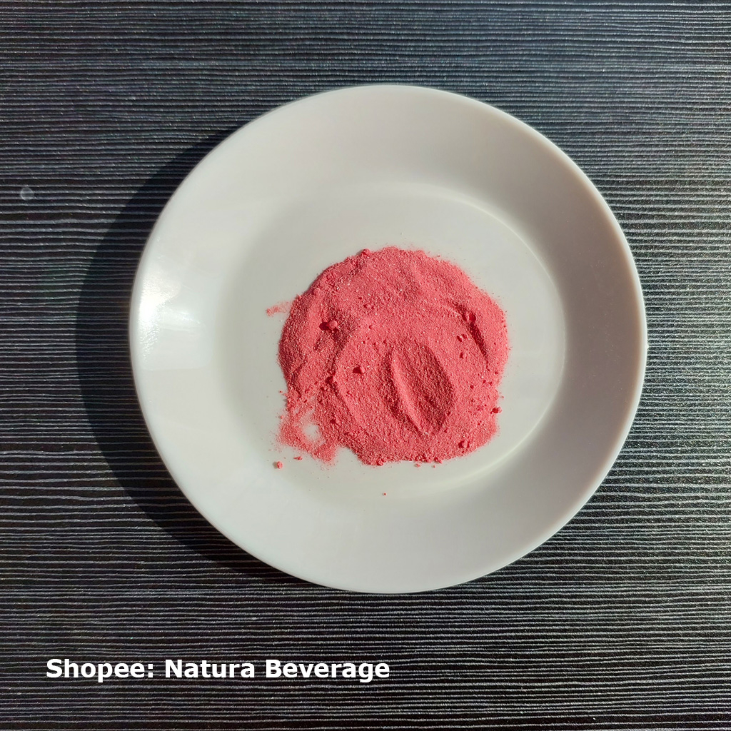 

Pure Strawberry bubuk Powder 100 gram