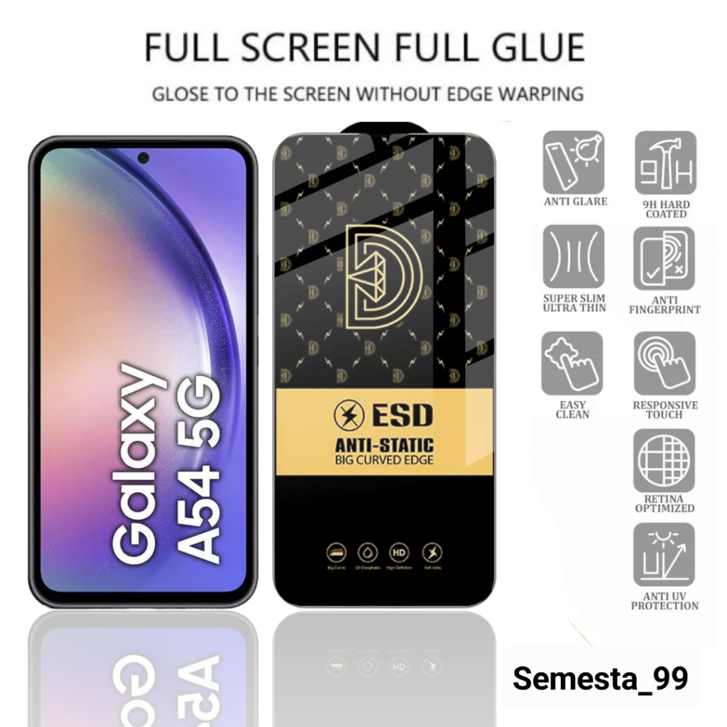 ORI  Tempered Glass ANTI STATIC CLEAR REALME Realme 13 13+ 12 12+ 11 10 9 9Pro 8 8Pro 7 7Pro 6 6Pro 