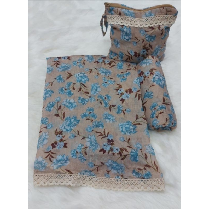 Mukena Katun Silky Premium Senada {D}