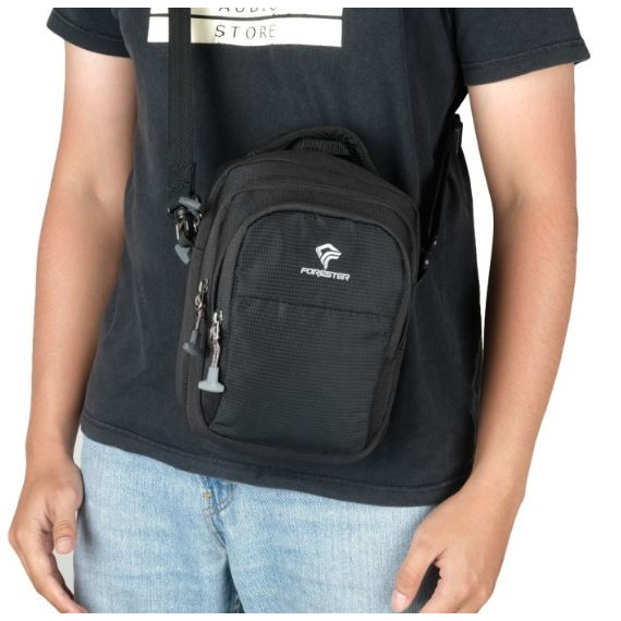Tas Selempang Pria Forester 30317 Estarikast 0.1 Travel Pouch Original + Cover Bag