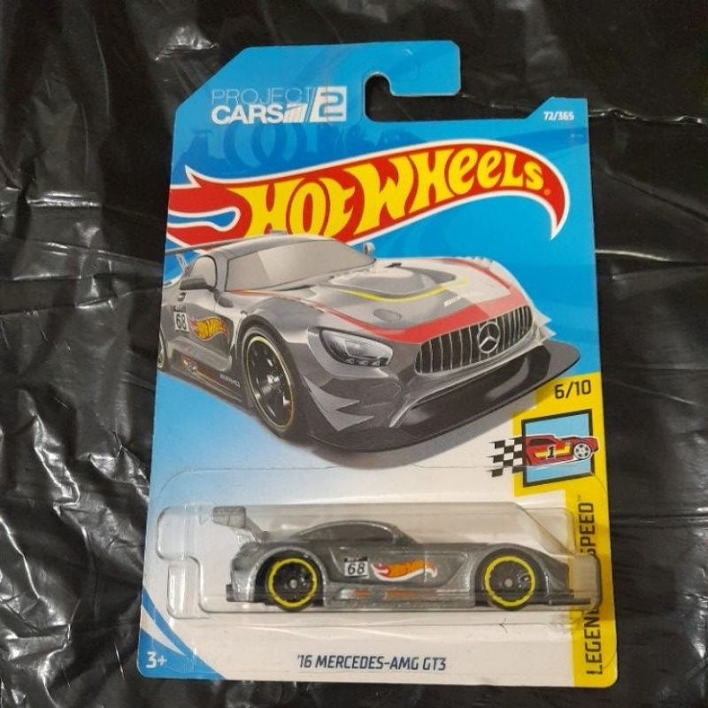 hot wheels 16 MERCEDES AMG GT3