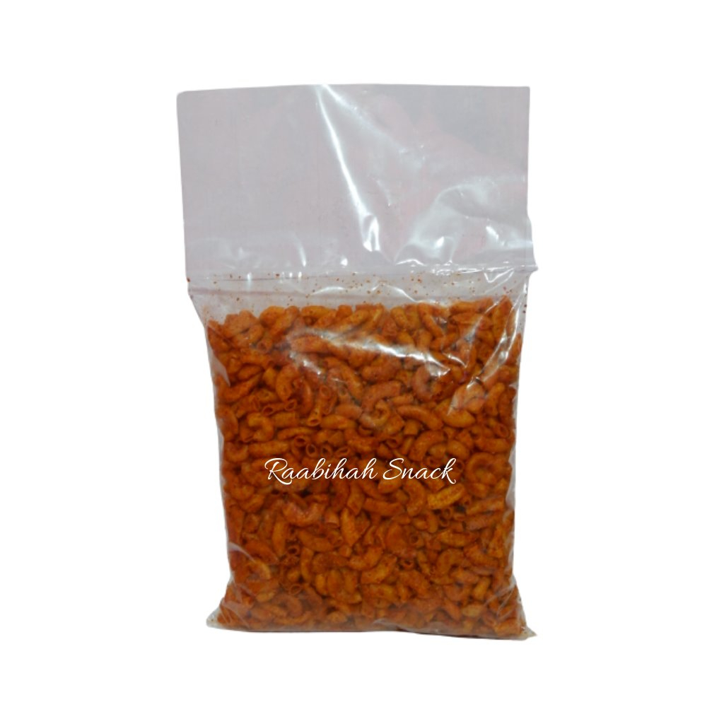

MAKARONI KRIUK PEDAS ISI 500 GRAM / MAKARONI BANTET