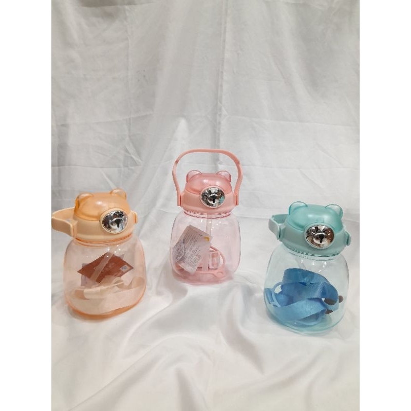 BOTOL GEMOY MOTIF PANDA FREE STIKER DAN TALI