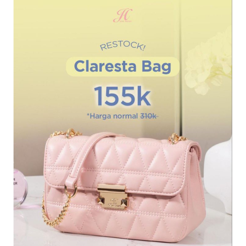 CLARESTA BAG JIMS HONEY | JIMS HONEY | TAS SLEMPANG WANITA | SLING BAG | TAS TERBARU | TAS WANITA MU