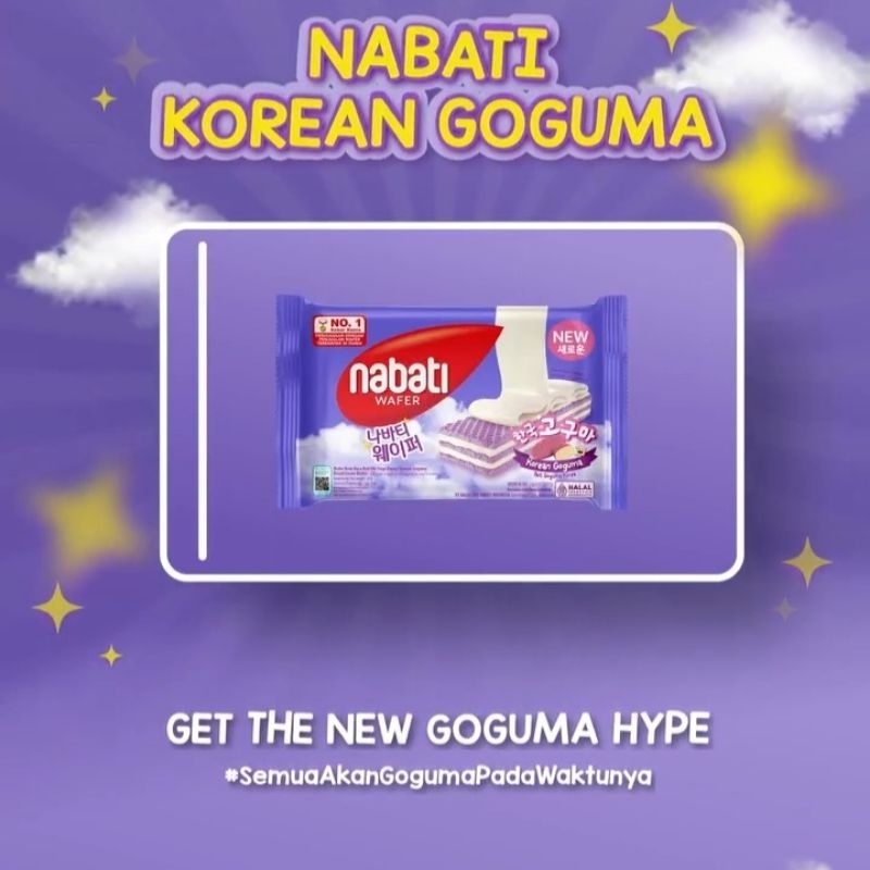 

Wafer Nabati Rasa Korean Goguma Baru 39 gram