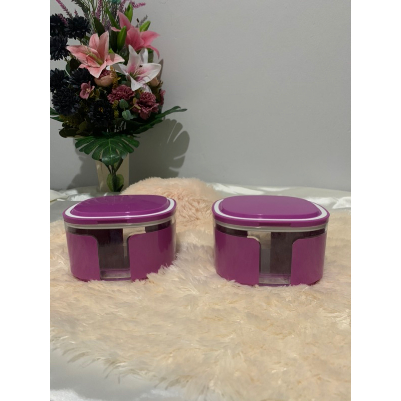 Toples Cristal Window canister 700ml Tupperware New