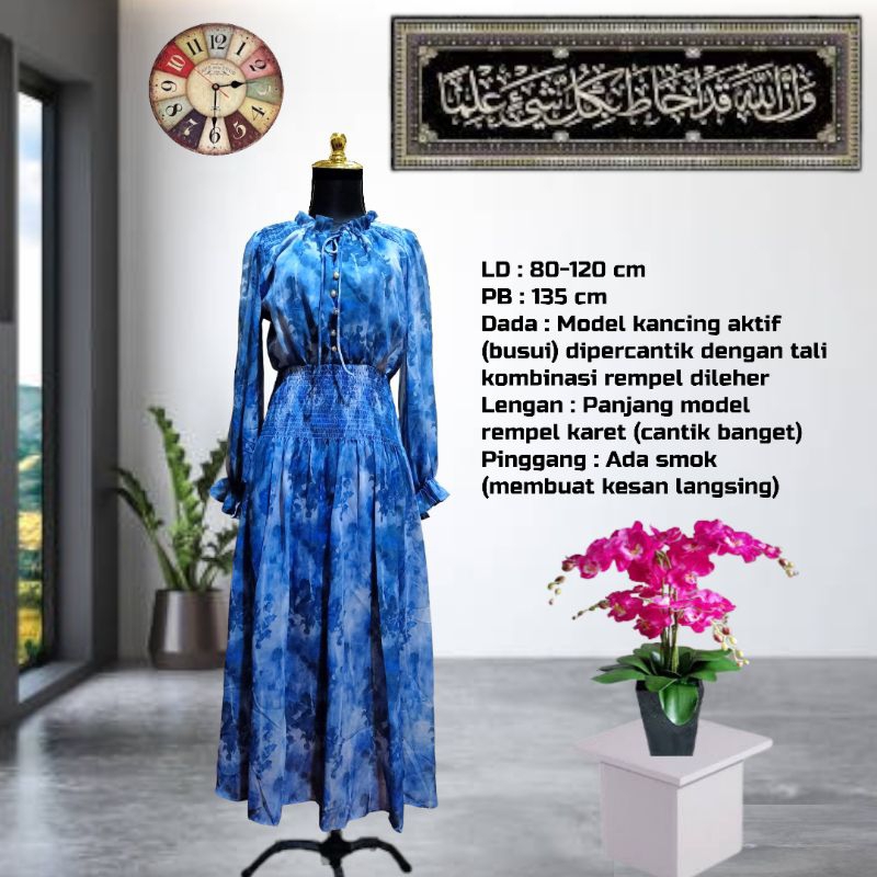 Dress Panjang Korea