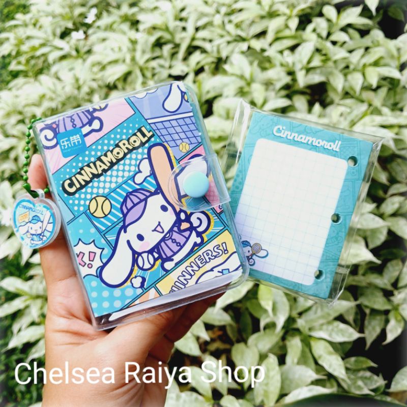 

Binder Mini Notes Sanrio Cinnamoroll and Milk 8x95cm Cinamorol Cinamoroll Cinnamonroll Kawaii