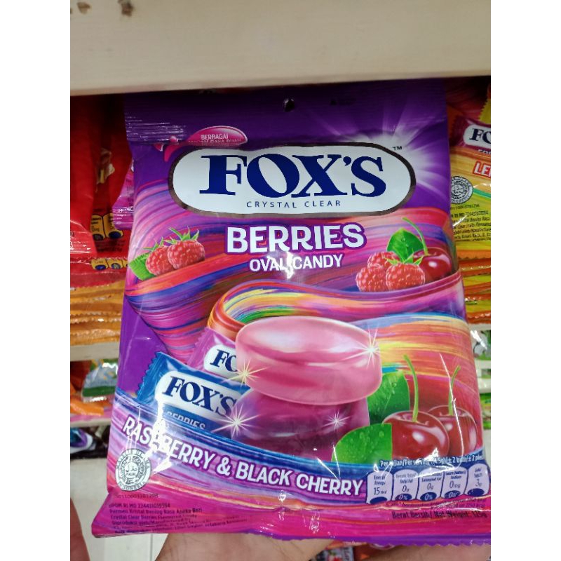 

Fox's Permen Kristal Bening Rasa Aneka Beri 125gr