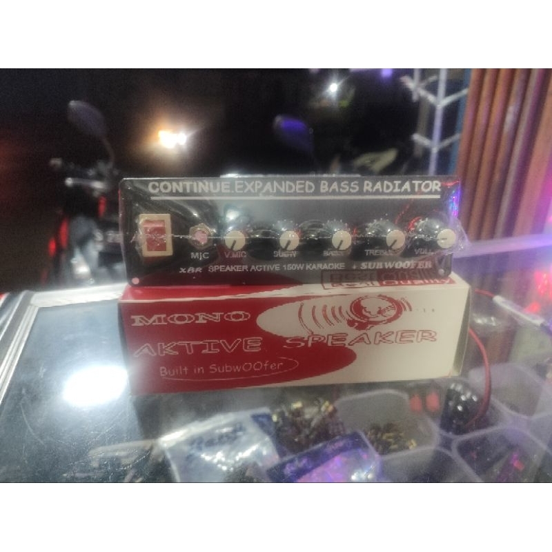KIT SPEAKER AKTIF MONO 150 WATT tip (2955-3055)+MIC+SUBWOOFER CONTINUE BY SJ