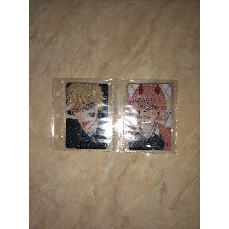 Photocard Anime Chainsaw Man Denji Power