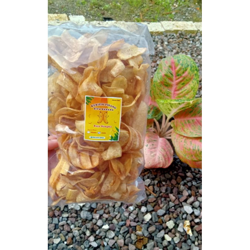 

kripik pisang raja nangka home-made varian rasa MANIS dan ASIN