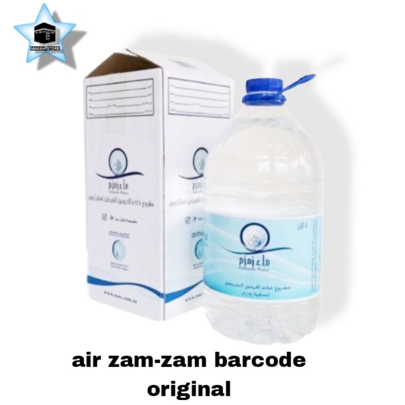 

Air zam-zam 5 liter original Barcode