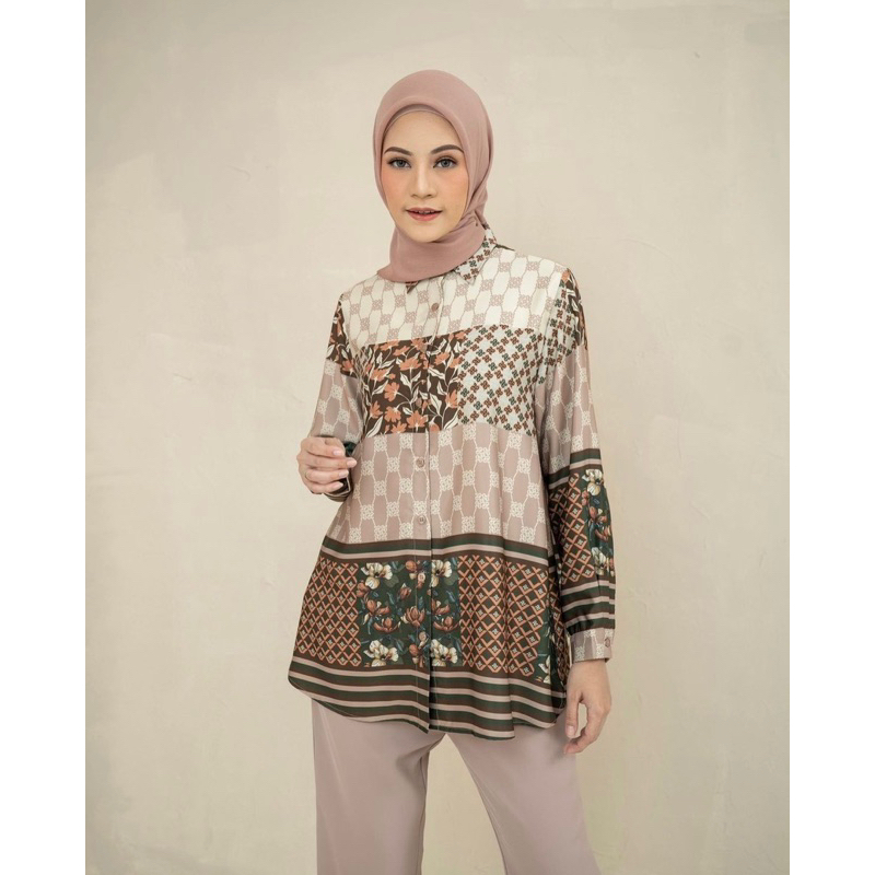 Maura Zanitha Inara Shirt Blouse, Daily Tshirt by Heaven Lights