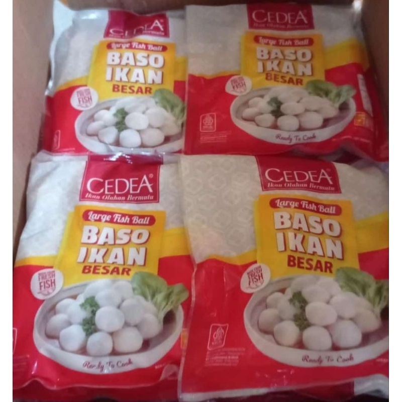 

Cedea Bakso Ikan Besar 500g