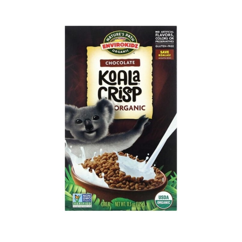 

Nature's Path EnviroKidz Organic Chocolate Koala Crisp Cereal 11.5 oz 325 gr