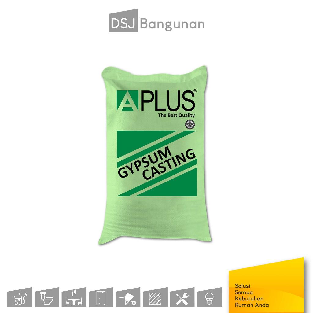 Aplus Gypsum Casting Tepung Gipsum 18kg