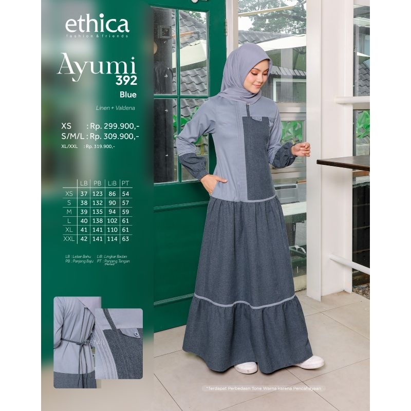 GAMIS AYUMI 392 ETHICA TERBARU