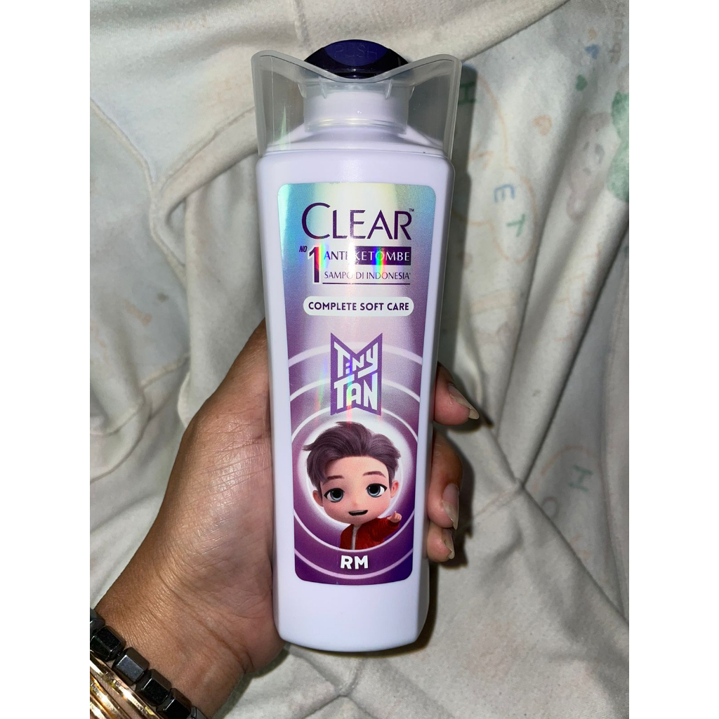 CLEAR SHAMPOO COMPLETE SOFT CARE 160ml SPECIAL EDITION BTS TINY TAN