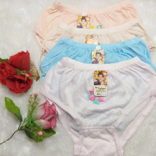 GROSIR 1 LUSIN Celana Dalam CD Sempak Daleman Wanita Sexy Remaja dan Dewasa Polos Bordir Lusinan COD