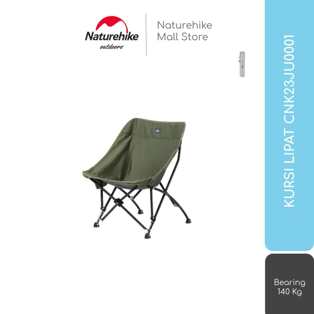 KURSI LIPAT PORTABLE OUTDOOR CAMPING / MANCING NATUREHIKE CNK23JU0001