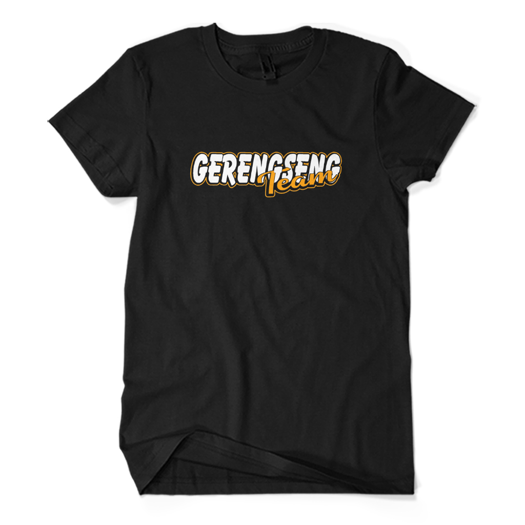 Baju Kaos GERENGSENG TEAM Youtuber Koplo Dangdut Musik Jawa BERGAYA STORE